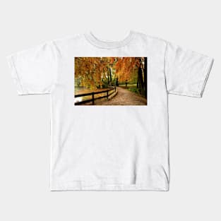 Autumn in the park Kids T-Shirt